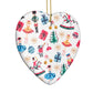 Nutcracker Heart Decoration Side Angle