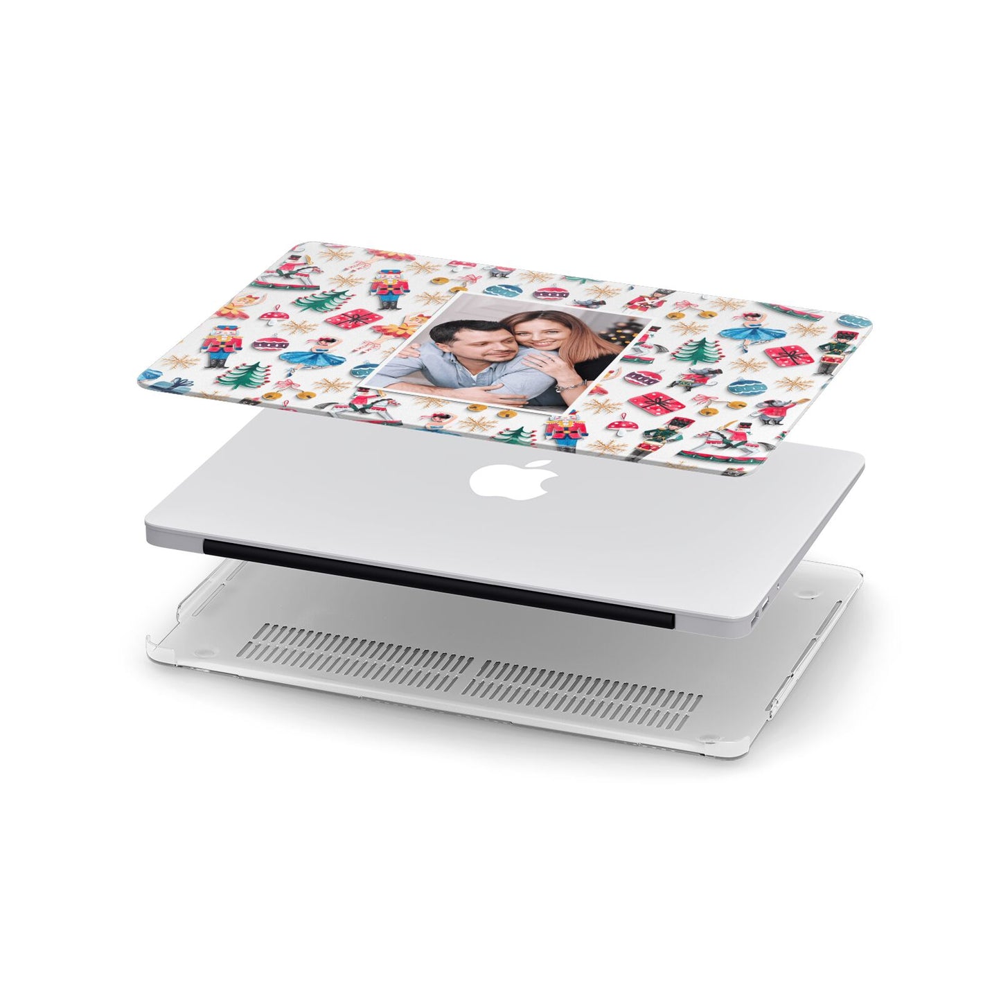 Nutcracker Personalised Photo Apple MacBook Case in Detail