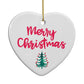 Nutcracker Personalised Photo Heart Decoration Back Image