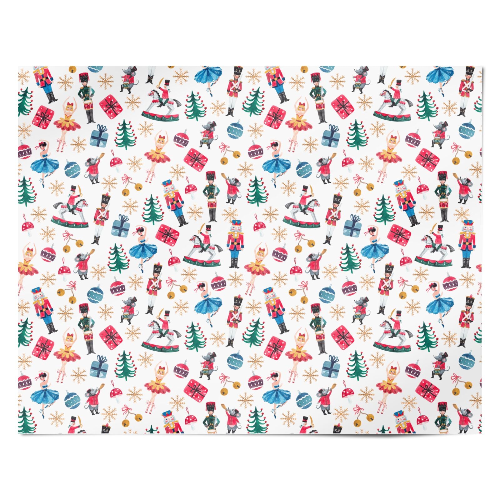 Nutcracker Personalised Wrapping Paper Alternative
