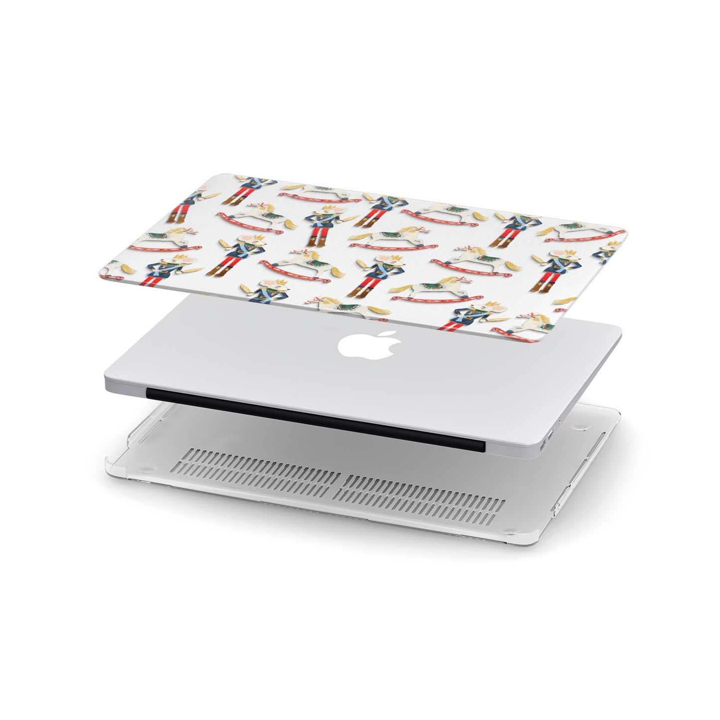 Nutcracker Rocking Horse Apple MacBook Case in Detail