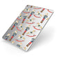Nutcracker Rocking Horse Apple iPad Case on Silver iPad Side View