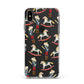 Nutcracker Rocking Horse Apple iPhone Xs Max Impact Case White Edge on Black Phone