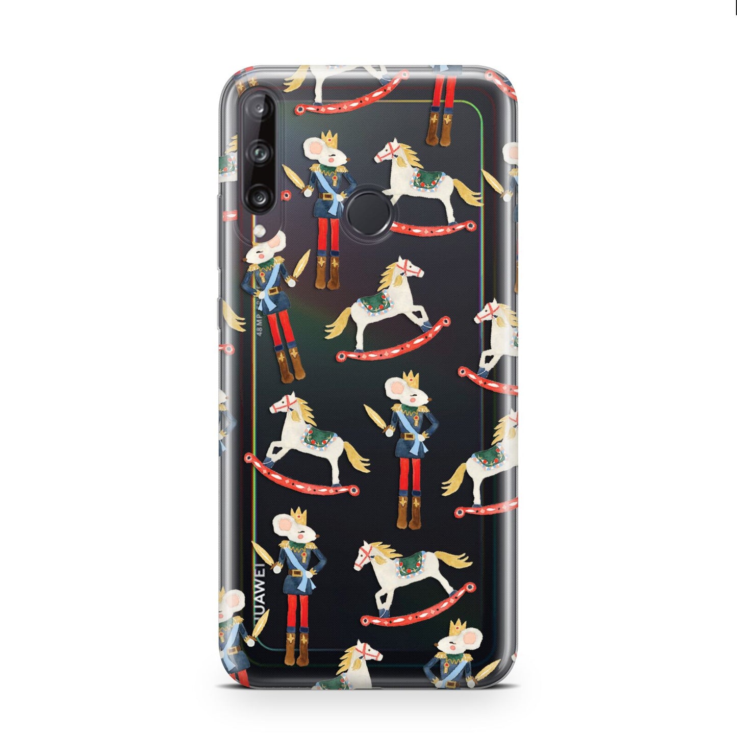 Nutcracker Rocking Horse Huawei P40 Lite E Phone Case