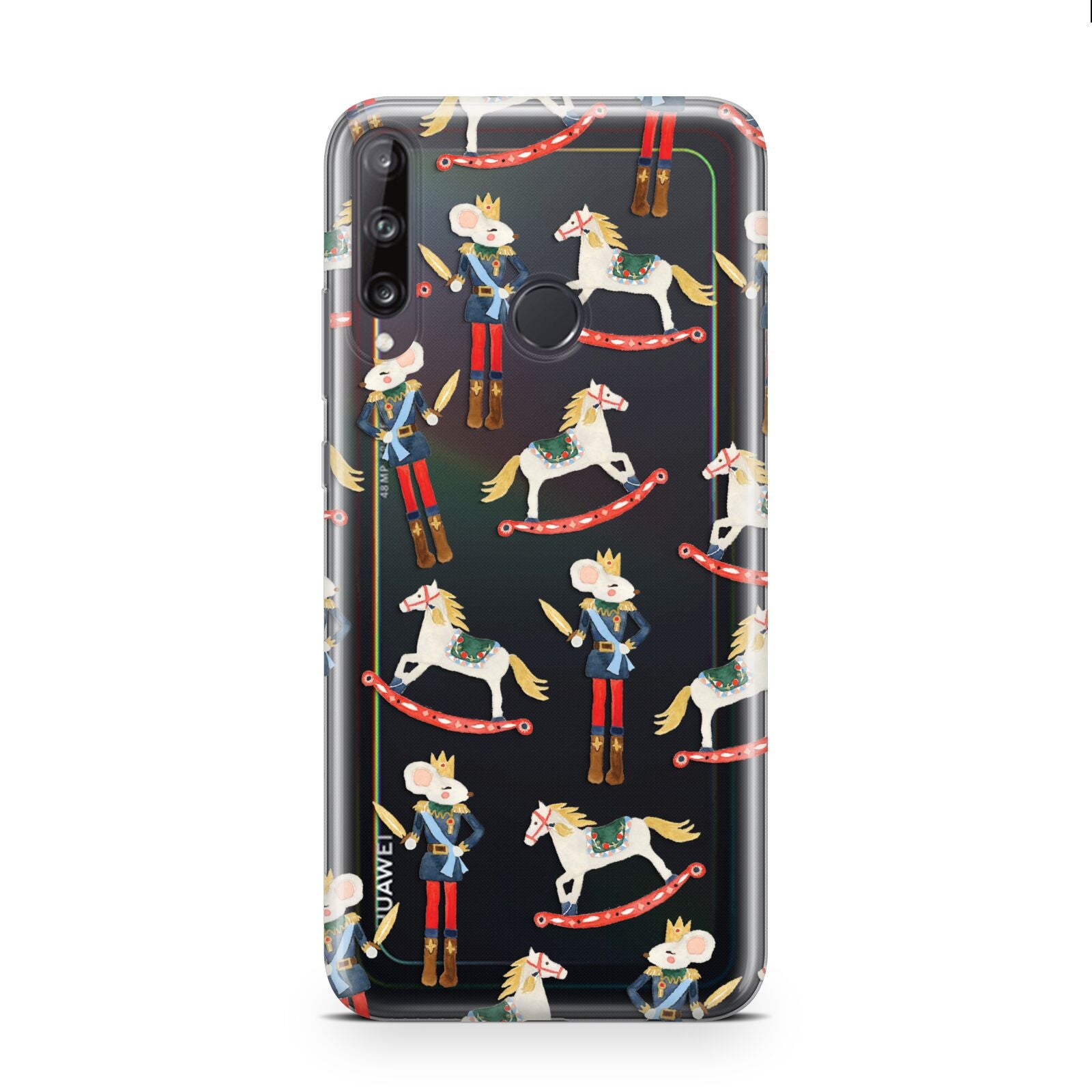 Nutcracker Rocking Horse Huawei P40 Lite E Phone Case