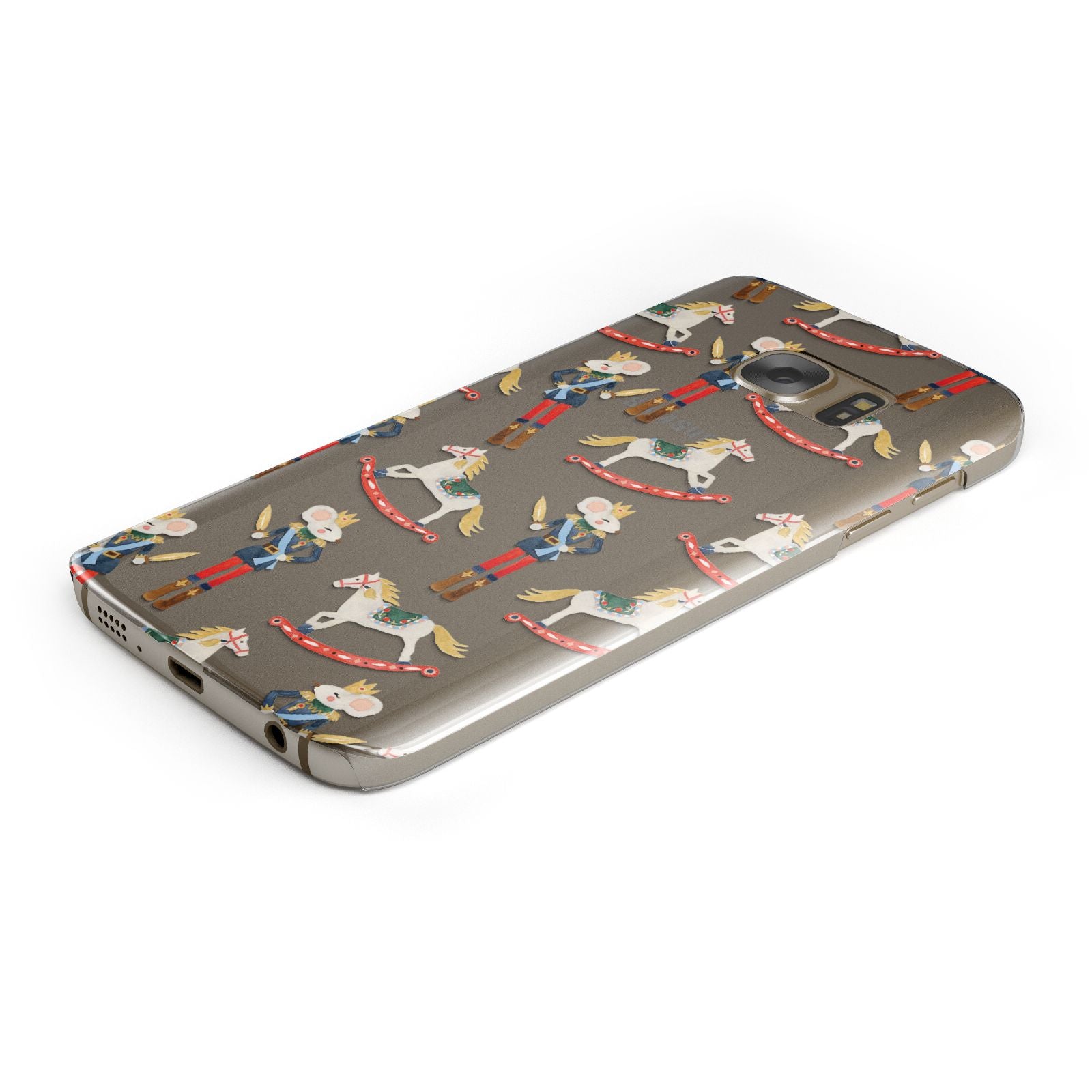 Nutcracker Rocking Horse Samsung Galaxy Case Bottom Cutout