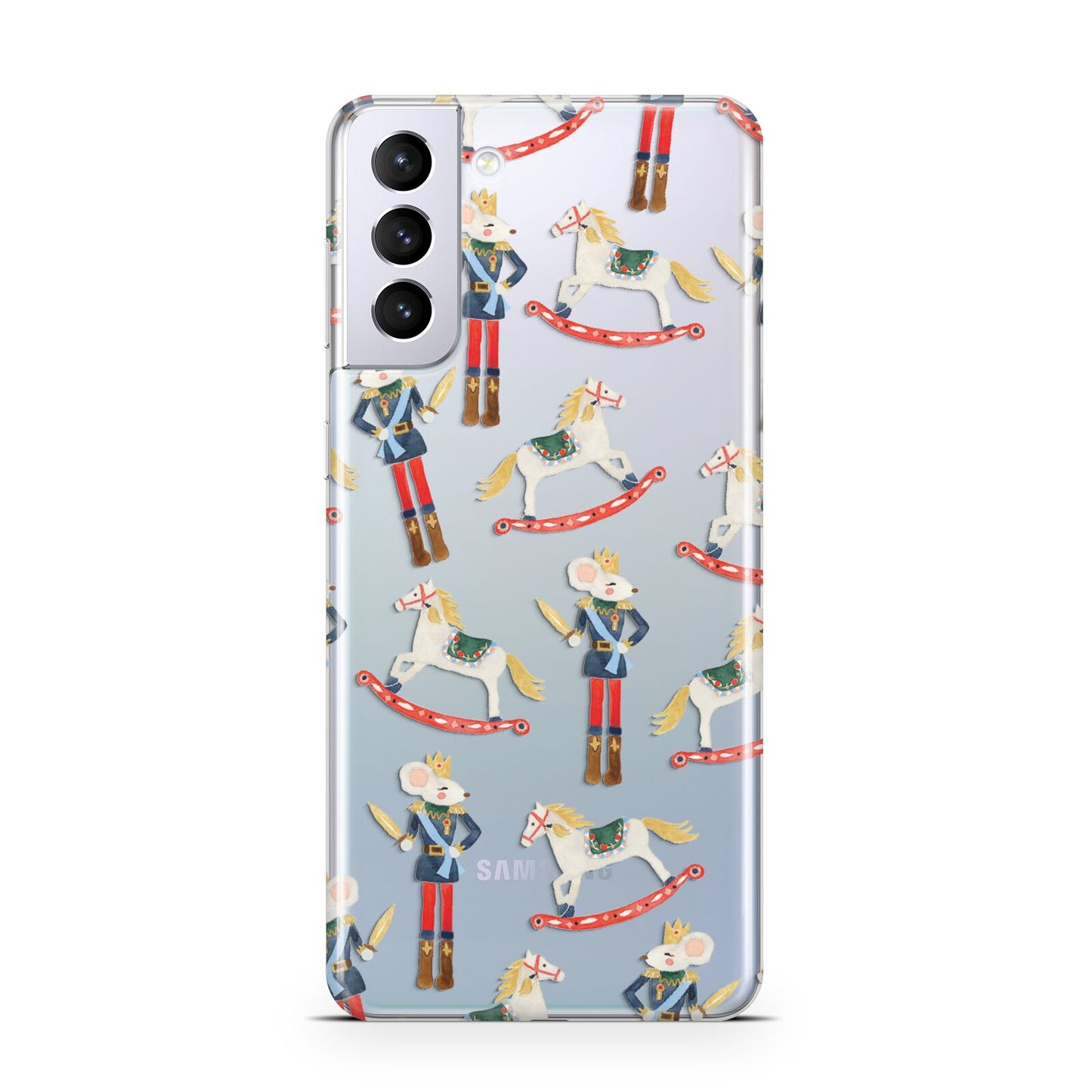 Nutcracker Rocking Horse Samsung S21 Plus Phone Case