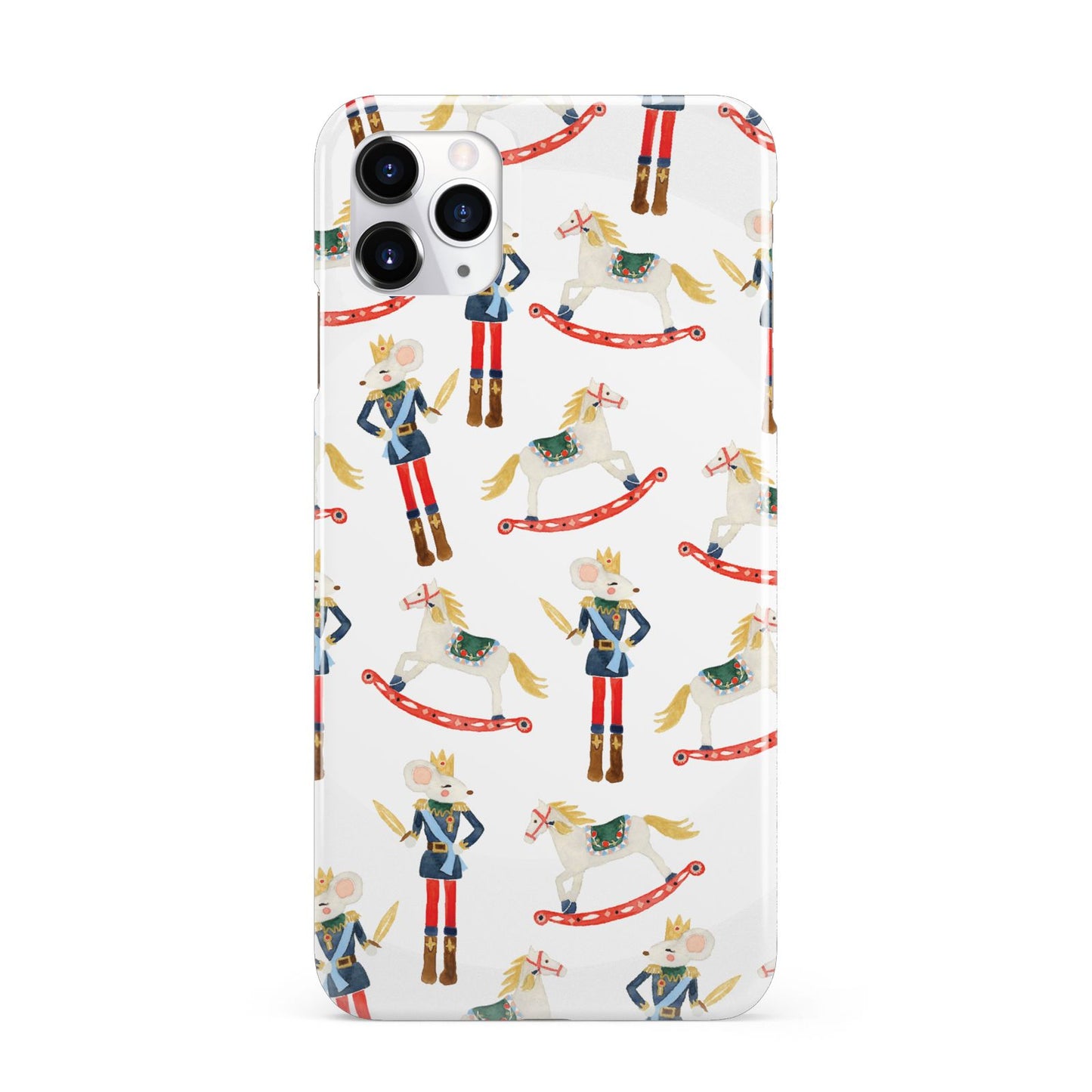 Nutcracker Rocking Horse iPhone 11 Pro Max 3D Snap Case