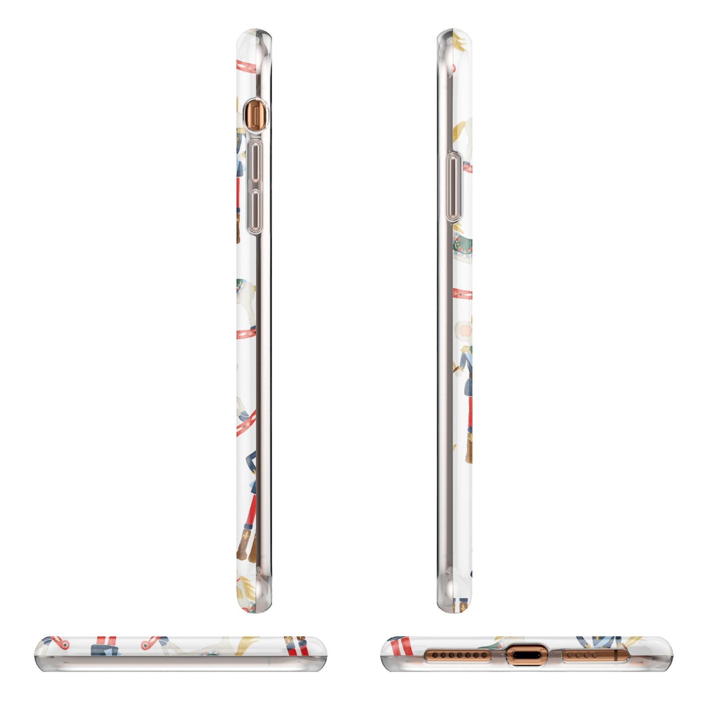 Nutcracker Rocking Horse iPhone 11 Pro Max 3D Tough Case Angle Images