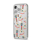 Nutcracker Rocking Horse iPhone 14 Pro Max Clear Tough Case Silver Angled Image