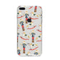 Nutcracker Rocking Horse iPhone 8 Plus Bumper Case on Silver iPhone
