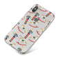 Nutcracker Rocking Horse iPhone X Bumper Case on Silver iPhone