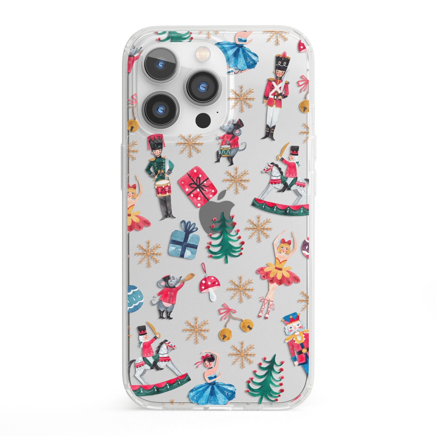 Nutcracker iPhone 13 Pro Clear Bumper Case