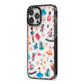 Nutcracker iPhone 13 Pro Max Black Impact Case Side Angle on Silver phone