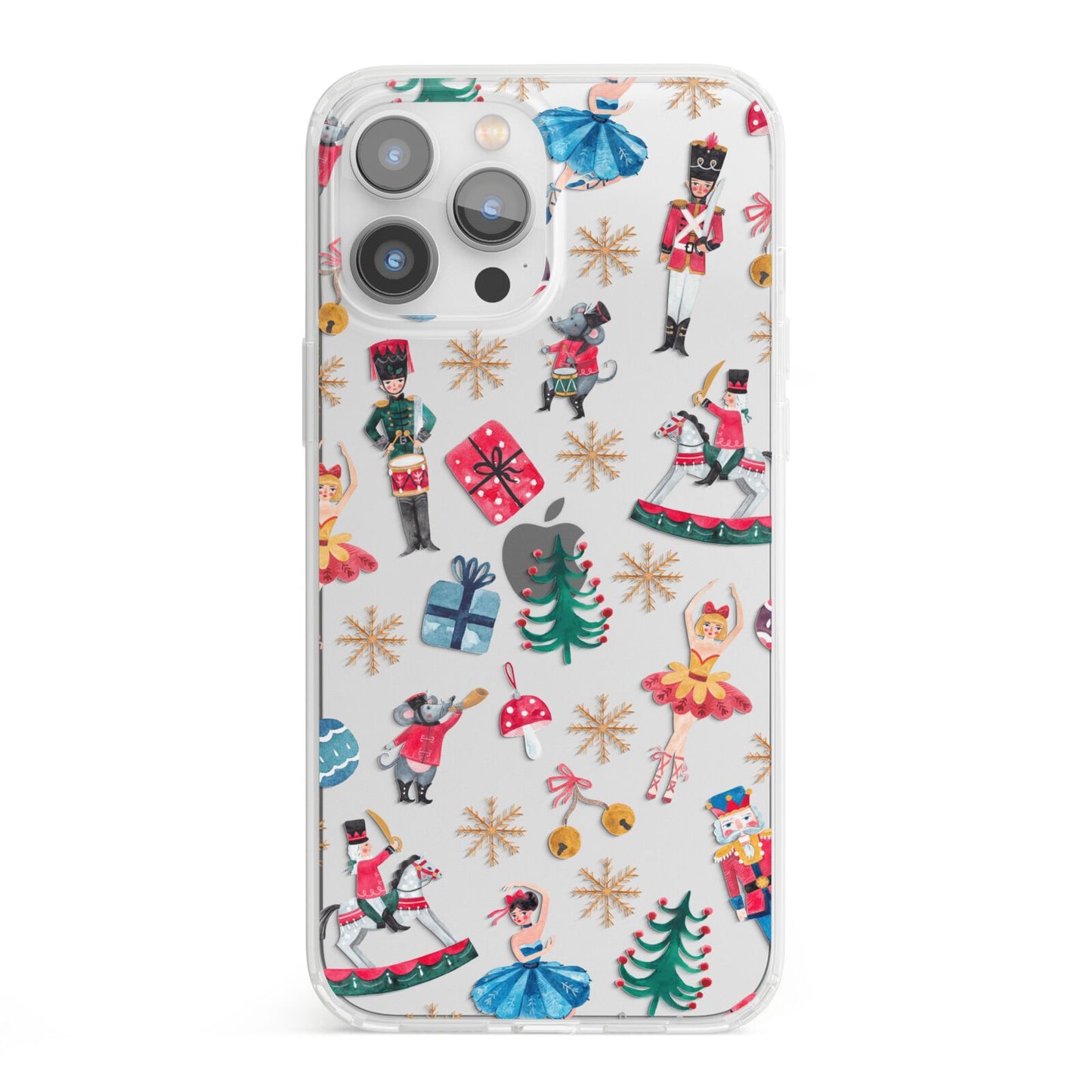Nutcracker iPhone 13 Pro Max Clear Bumper Case