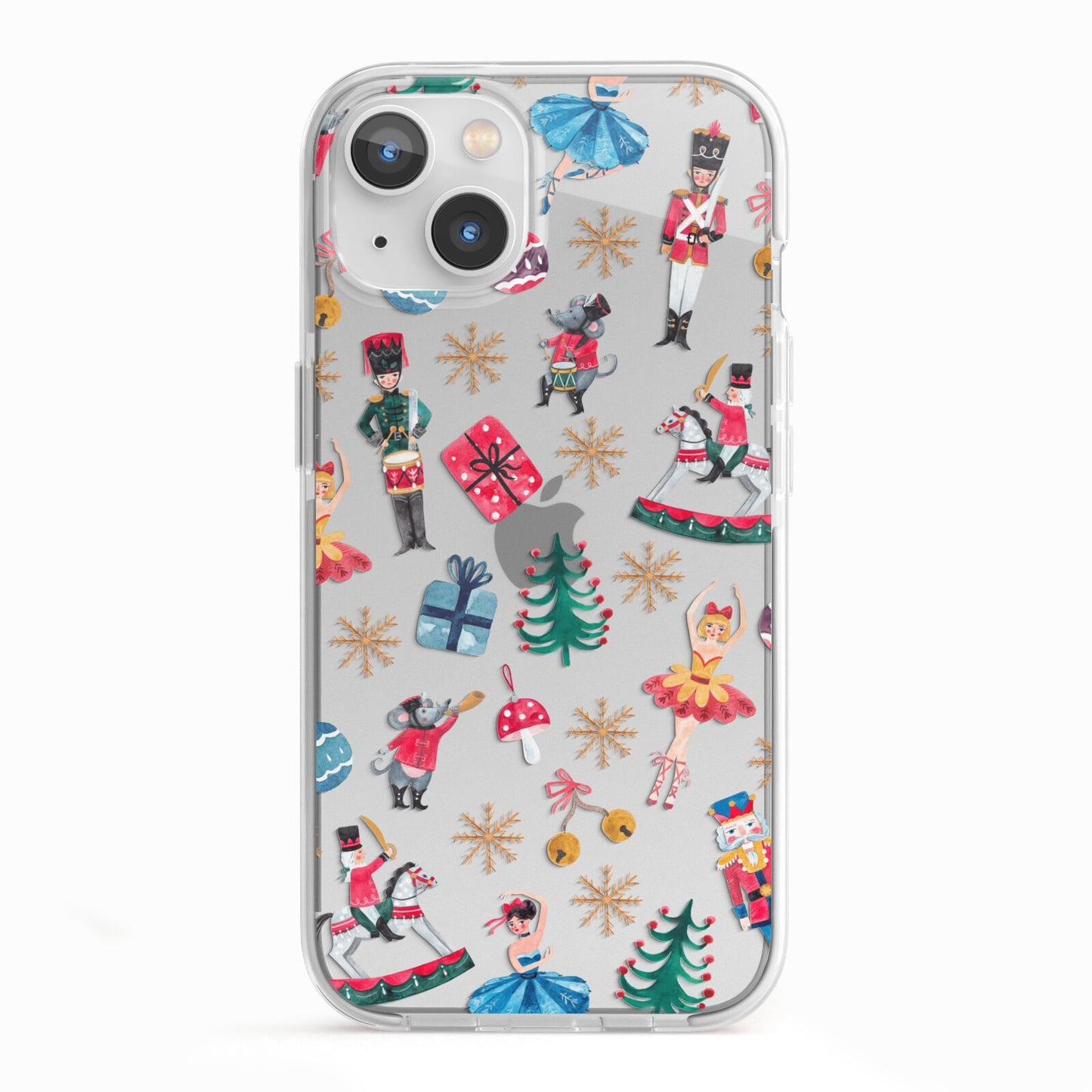 Nutcracker iPhone 13 TPU Impact Case with White Edges