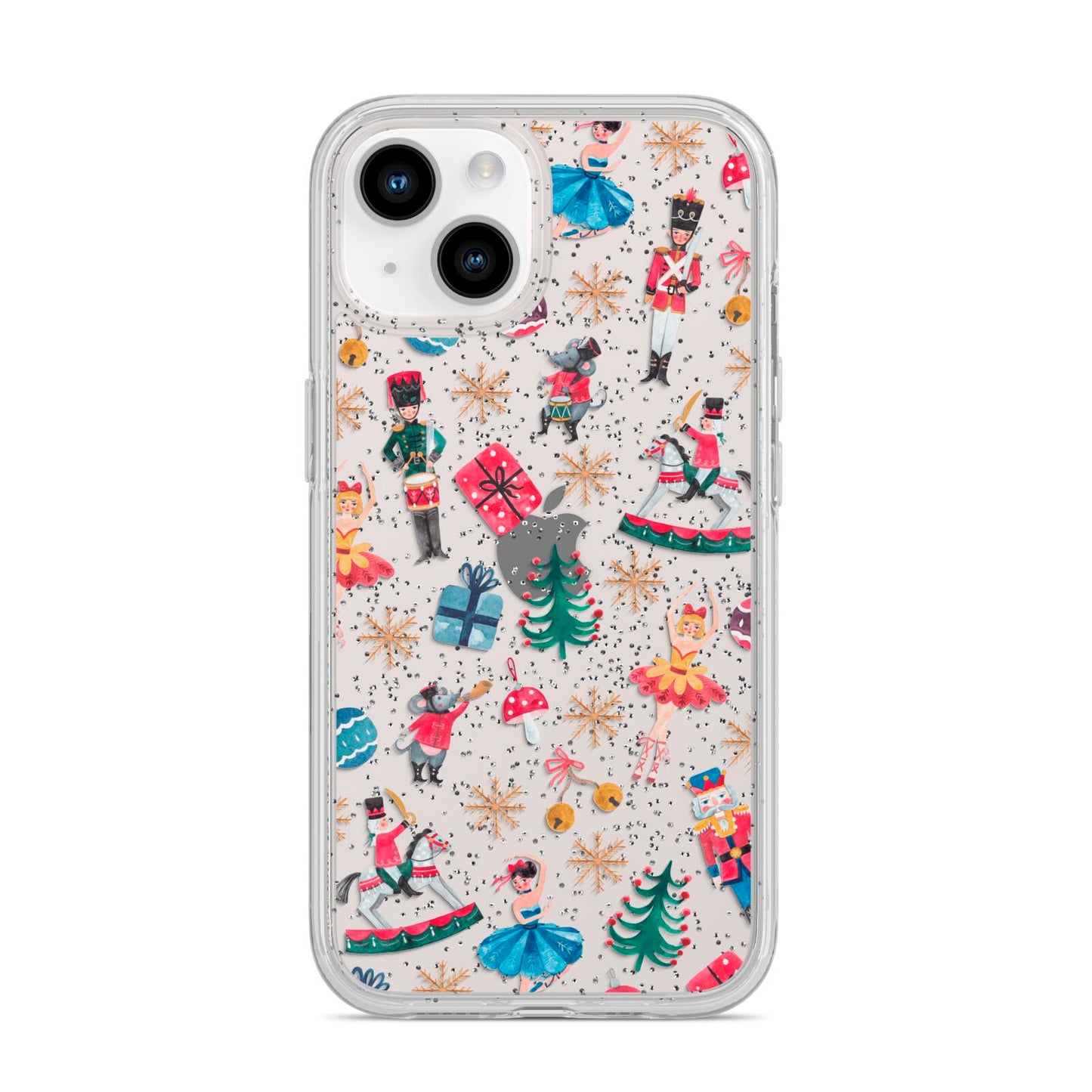 Nutcracker iPhone 14 Glitter Tough Case Starlight