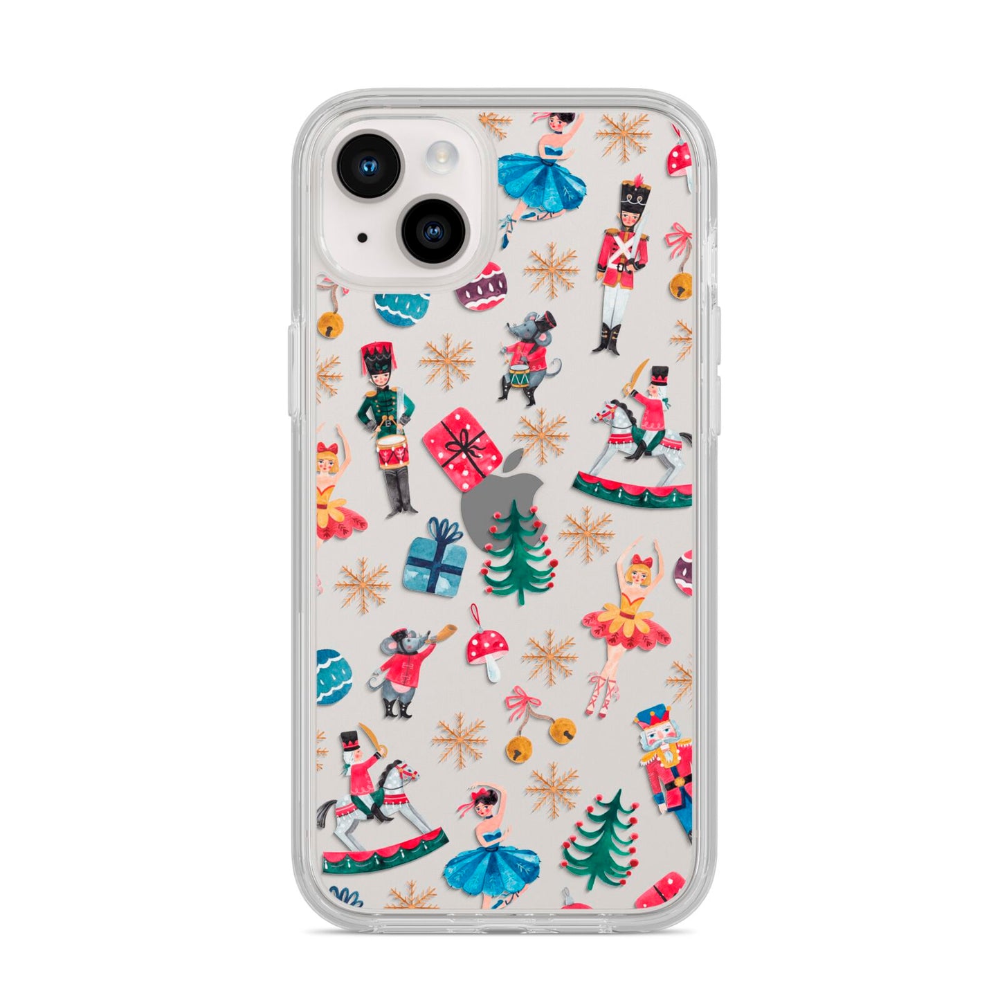 Nutcracker iPhone 14 Plus Clear Tough Case Starlight