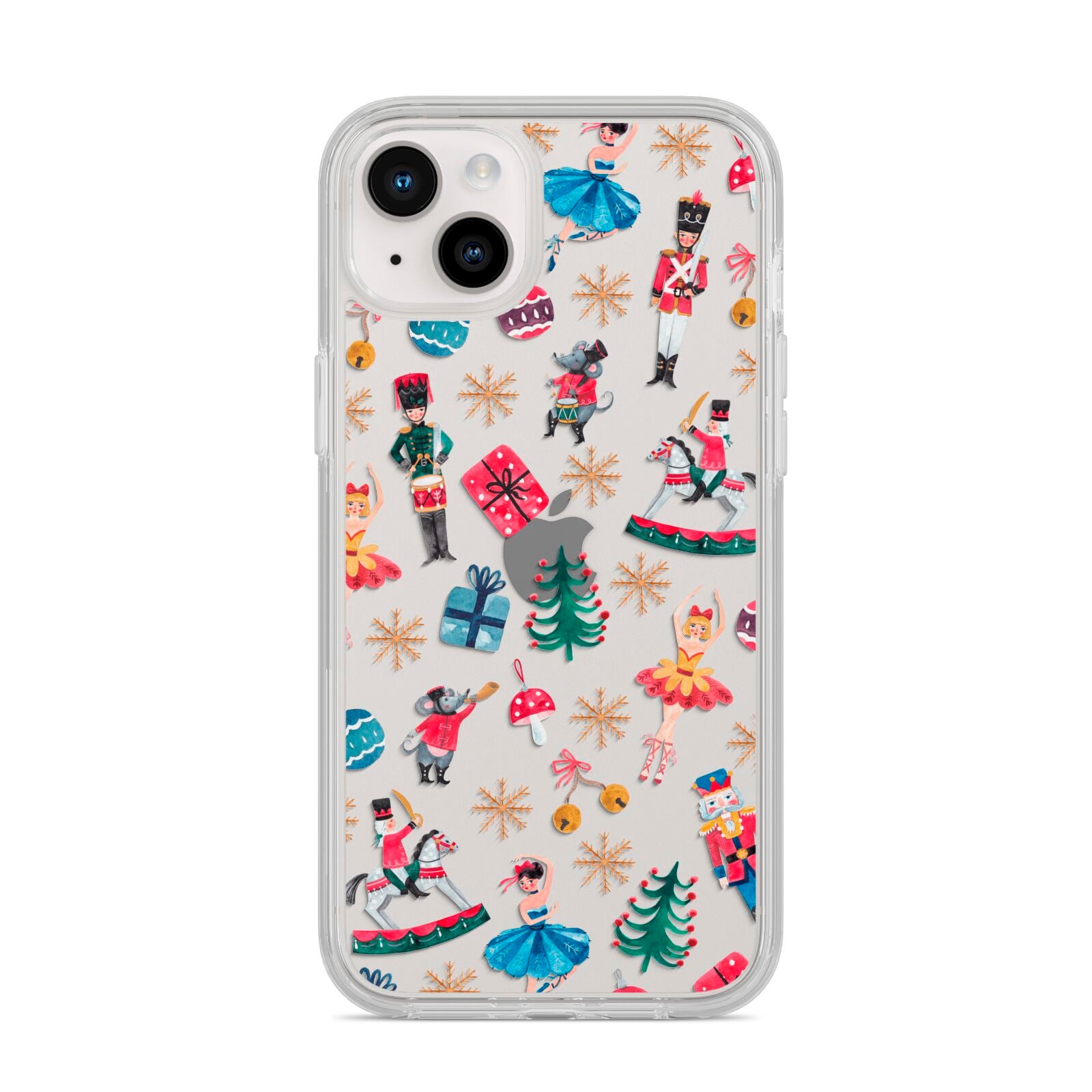 Nutcracker iPhone 14 Plus Clear Tough Case Starlight