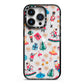 Nutcracker iPhone 14 Pro Black Impact Case on Silver phone