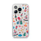 Nutcracker iPhone 14 Pro Clear Tough Case Silver