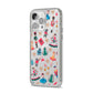 Nutcracker iPhone 14 Pro Max Clear Tough Case Silver Angled Image