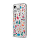 Nutcracker iPhone 14 Pro Max Glitter Tough Case Silver Angled Image
