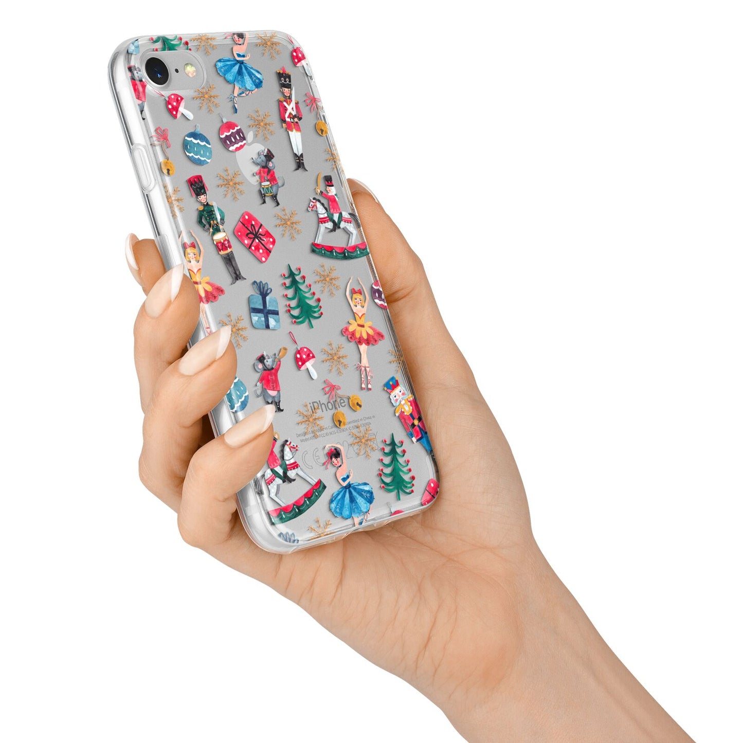 Nutcracker iPhone 7 Bumper Case on Silver iPhone Alternative Image