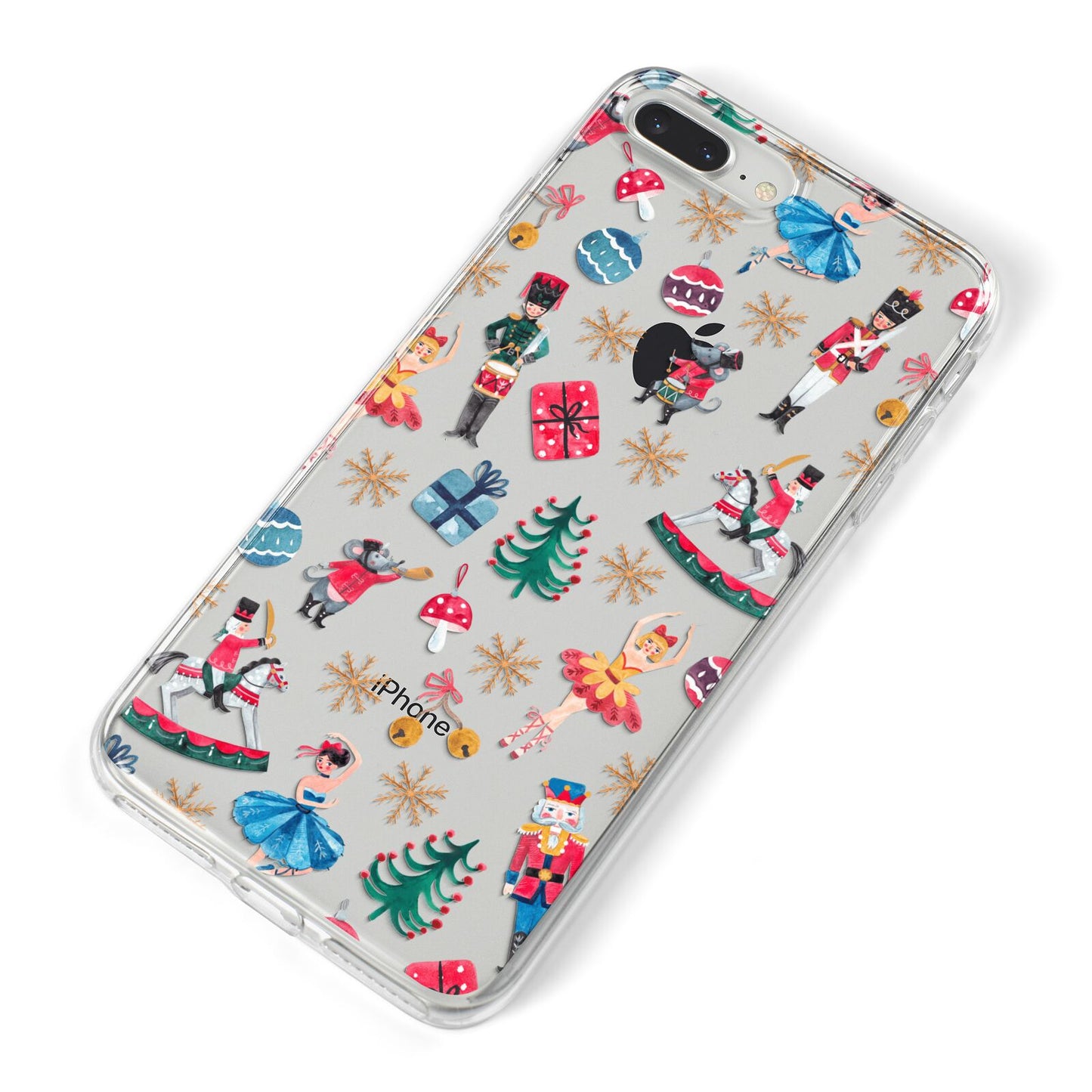 Nutcracker iPhone 8 Plus Bumper Case on Silver iPhone Alternative Image