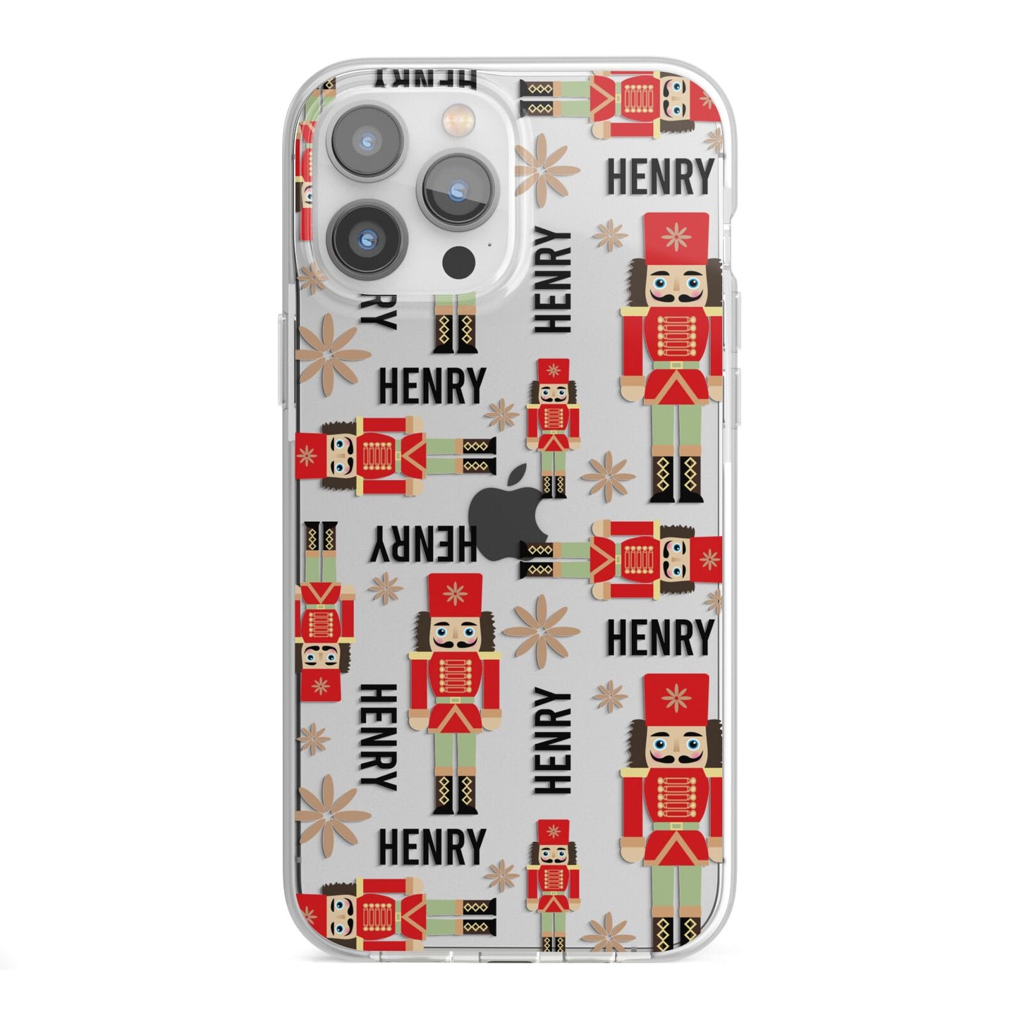 Nutcracker with Name iPhone 13 Pro Max TPU Impact Case with White Edges