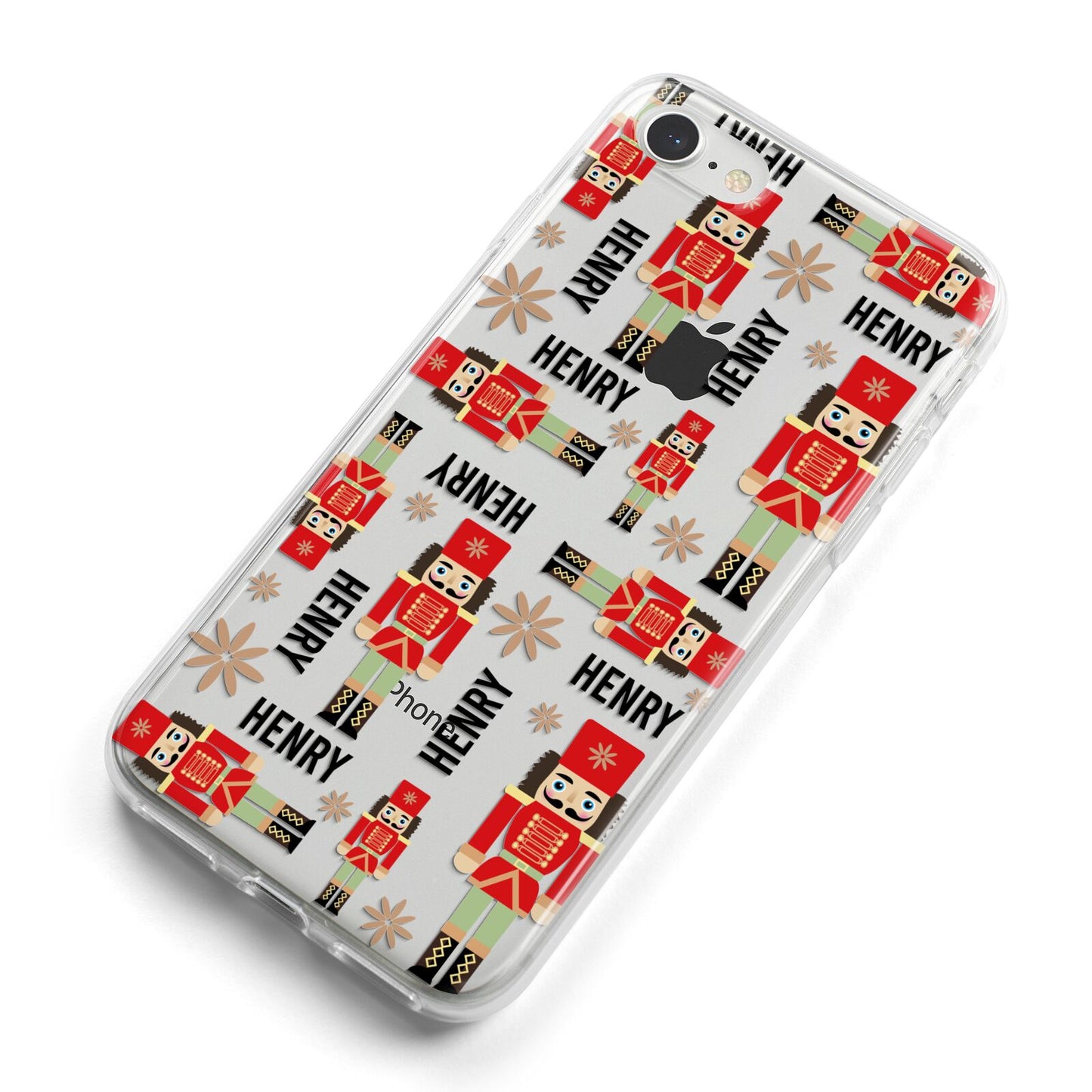 Nutcracker with Name iPhone 8 Bumper Case on Silver iPhone Alternative Image