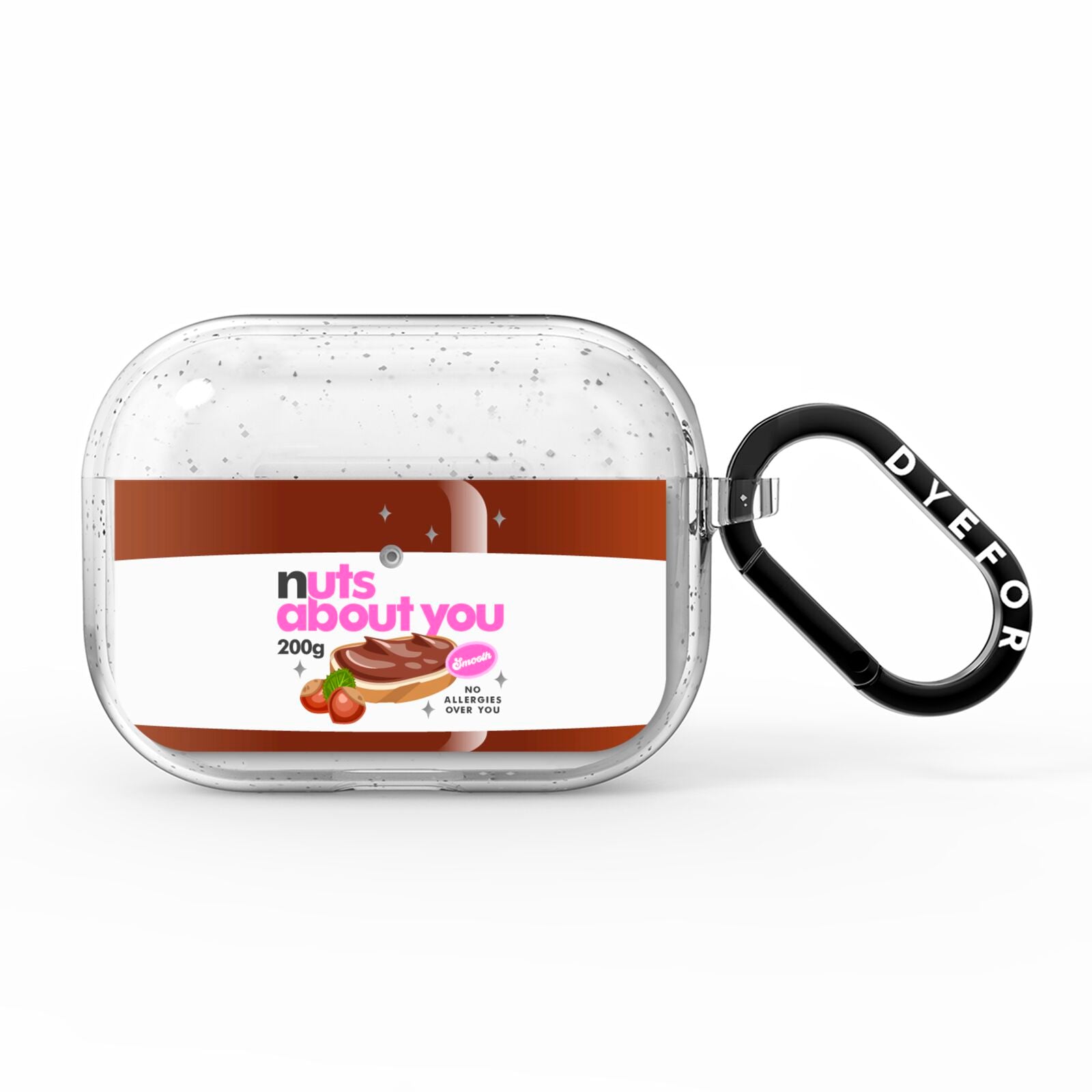 Nuts About You AirPods Pro Glitter Case