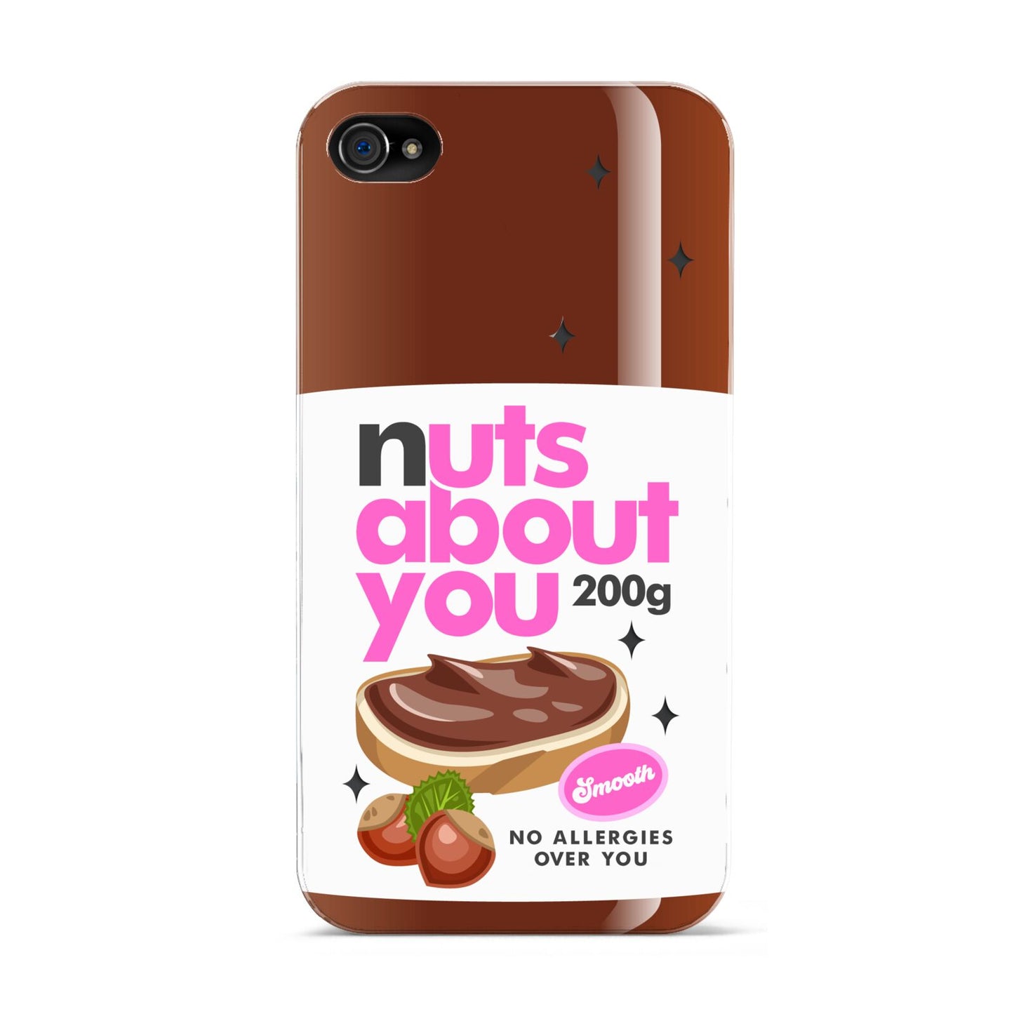 Nuts About You Apple iPhone 4s Case