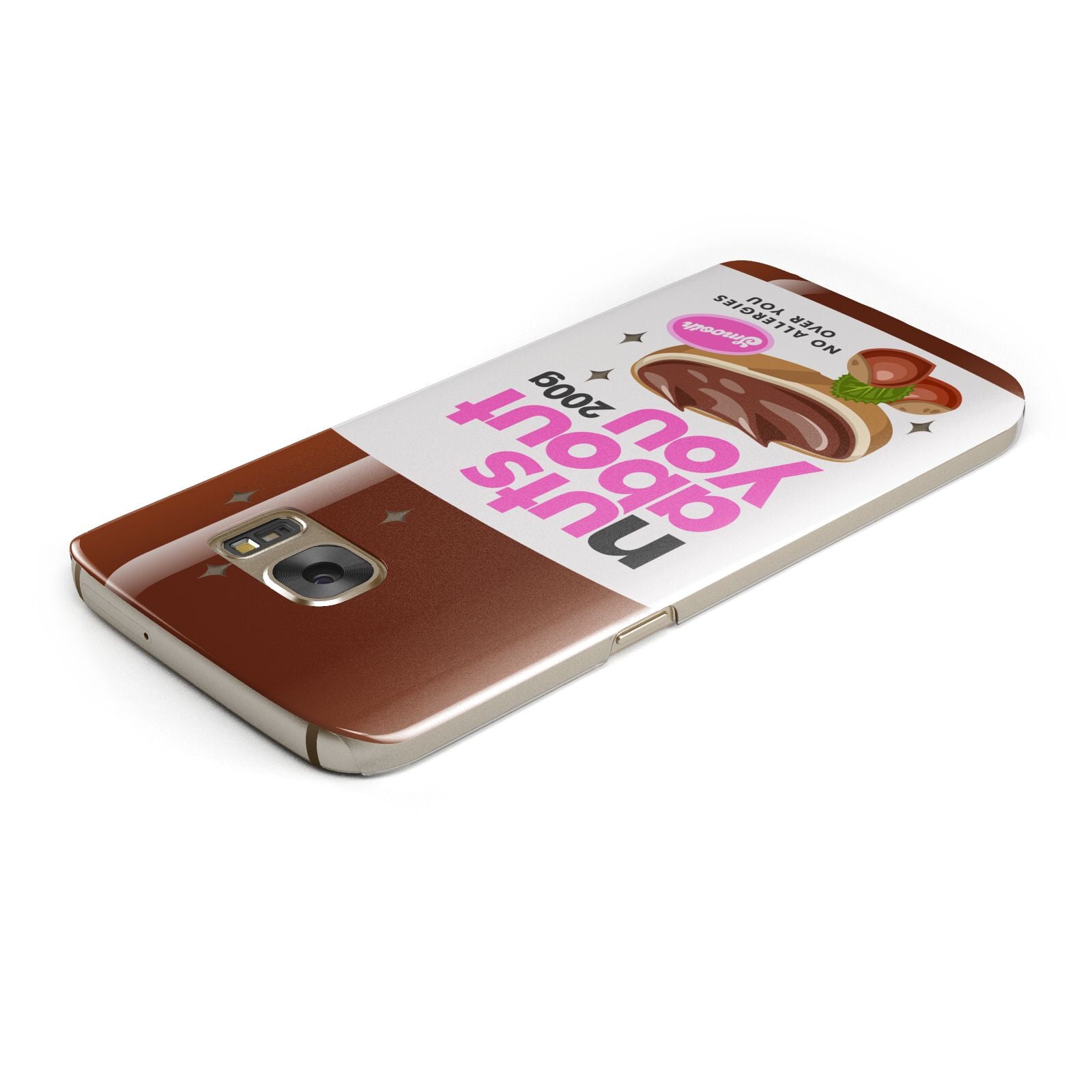 Nuts About You Samsung Galaxy Case Top Cutout