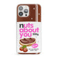 Nuts About You iPhone 13 Pro Max Clear Bumper Case
