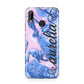 Ocean Blue and Pink Marble Huawei P20 Lite Phone Case