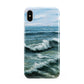 Ocean Brush Stroke Apple iPhone Xs Max 3D Tough Case