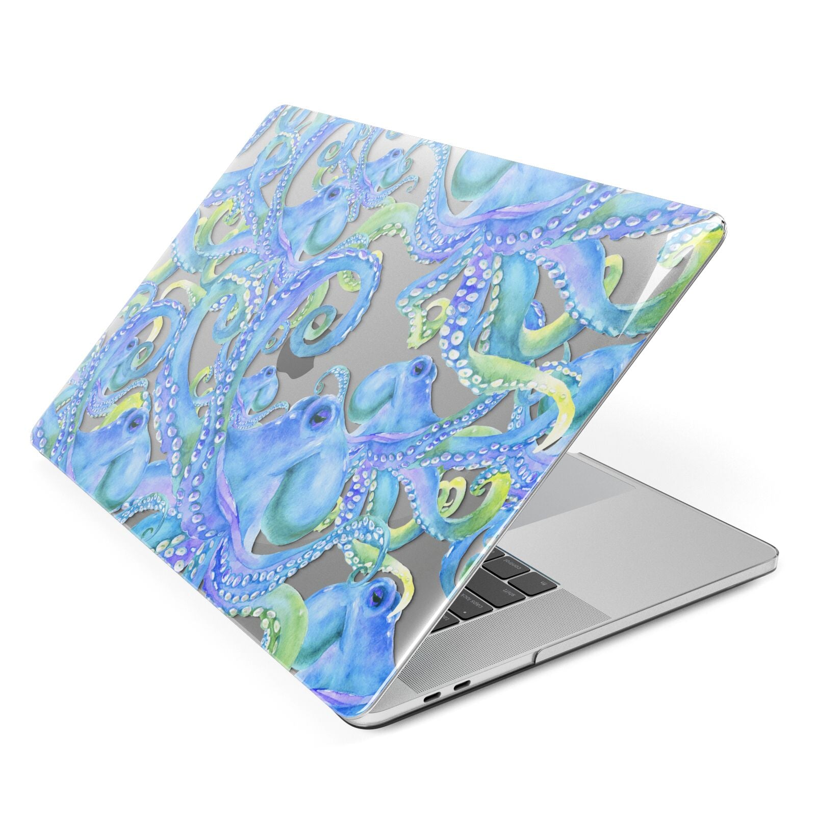 Octopus Apple MacBook Case Side View