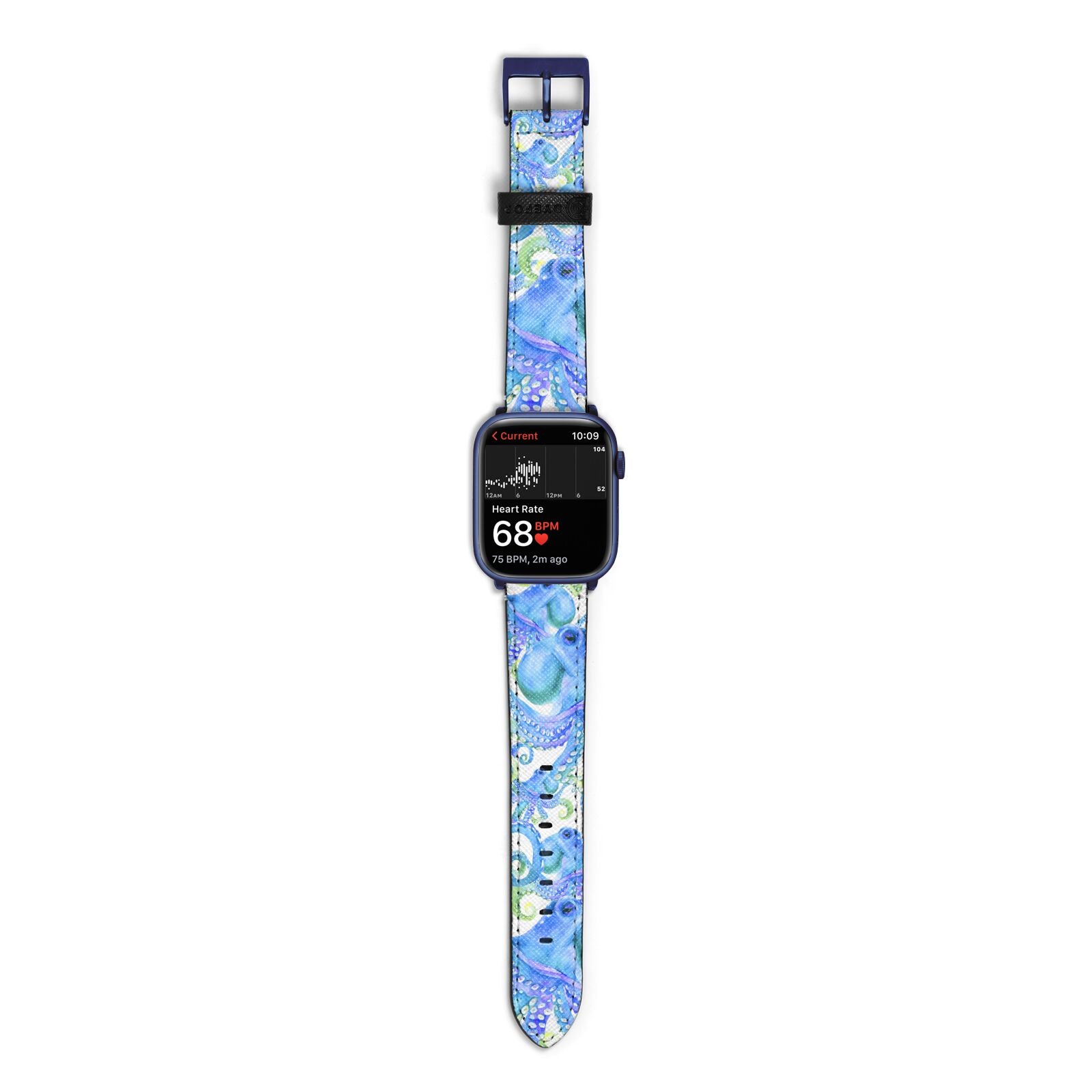 Octopus Apple Watch Strap Size 38mm with Blue Hardware