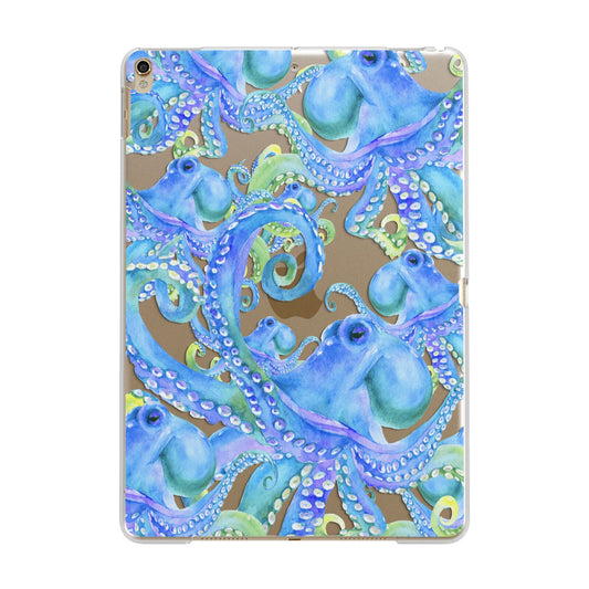 Octopus Apple iPad Gold Case