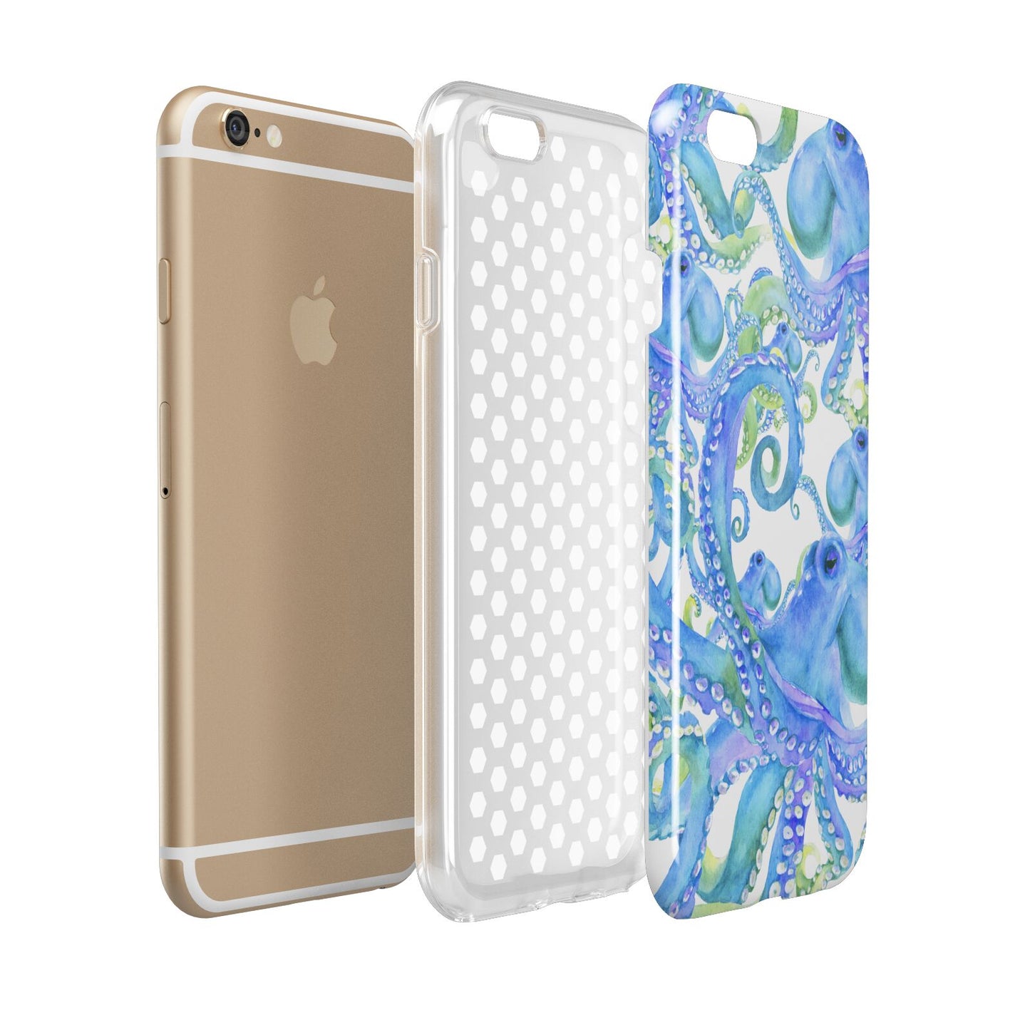 Octopus Apple iPhone 6 3D Tough Case Expanded view