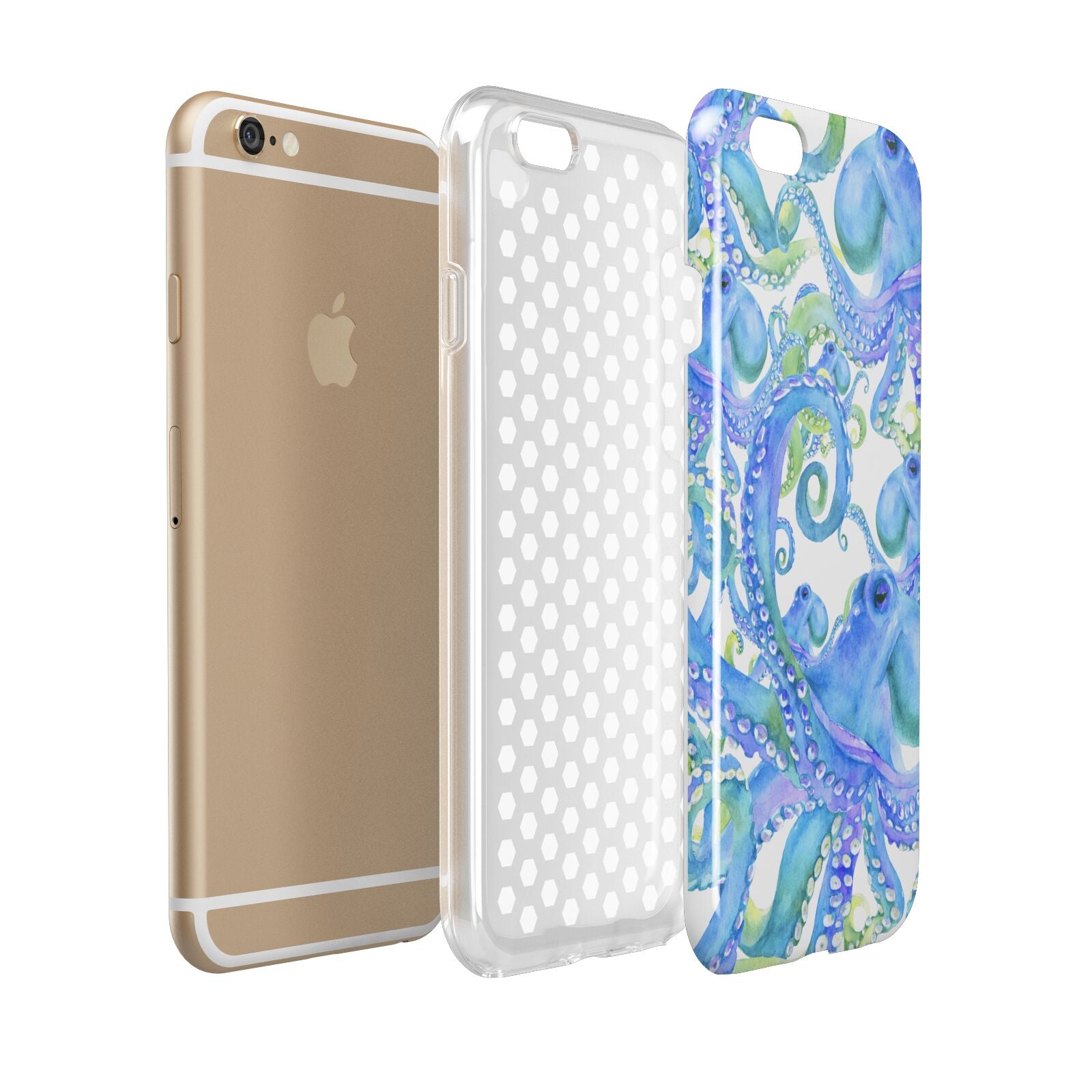 Octopus Apple iPhone 6 3D Tough Case Expanded view
