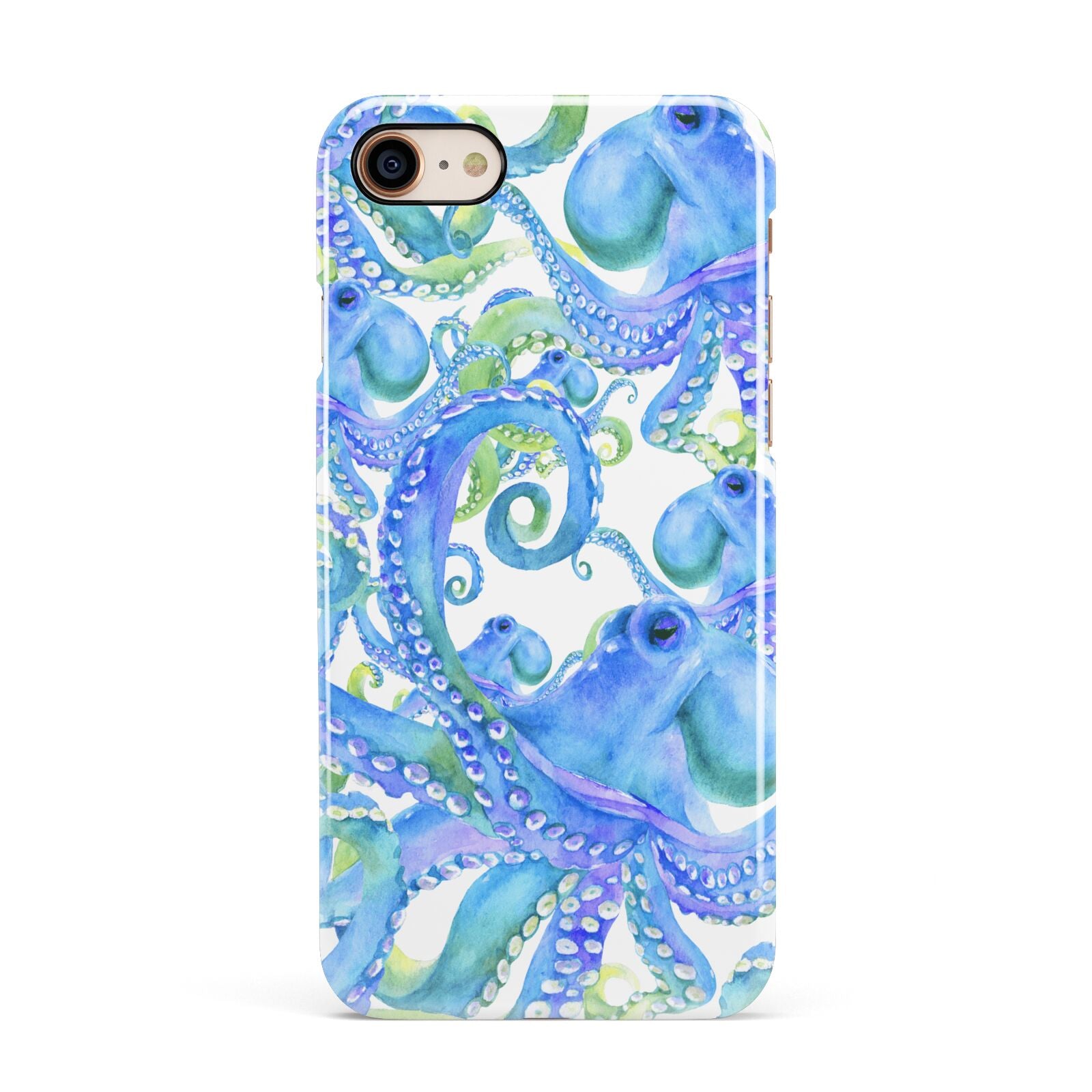 Octopus Apple iPhone 7 8 3D Snap Case