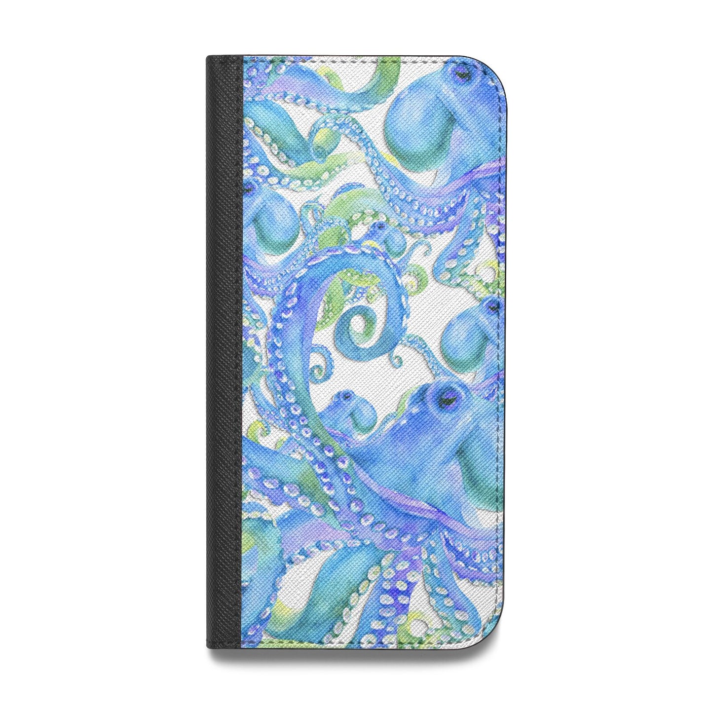 Octopus Vegan Leather Flip Samsung Case