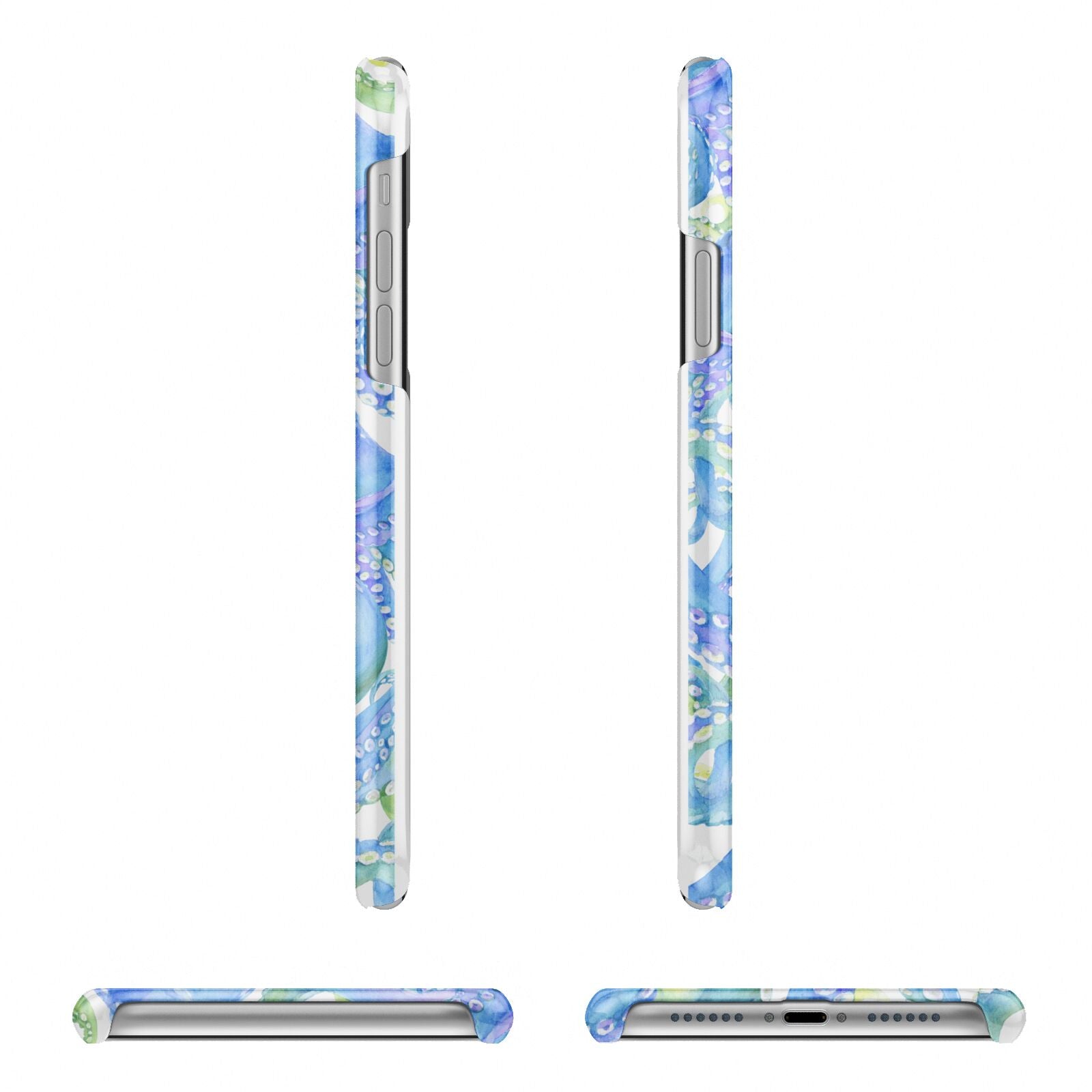 Octopus iPhone 11 Pro 3D Snap Case Angle Images