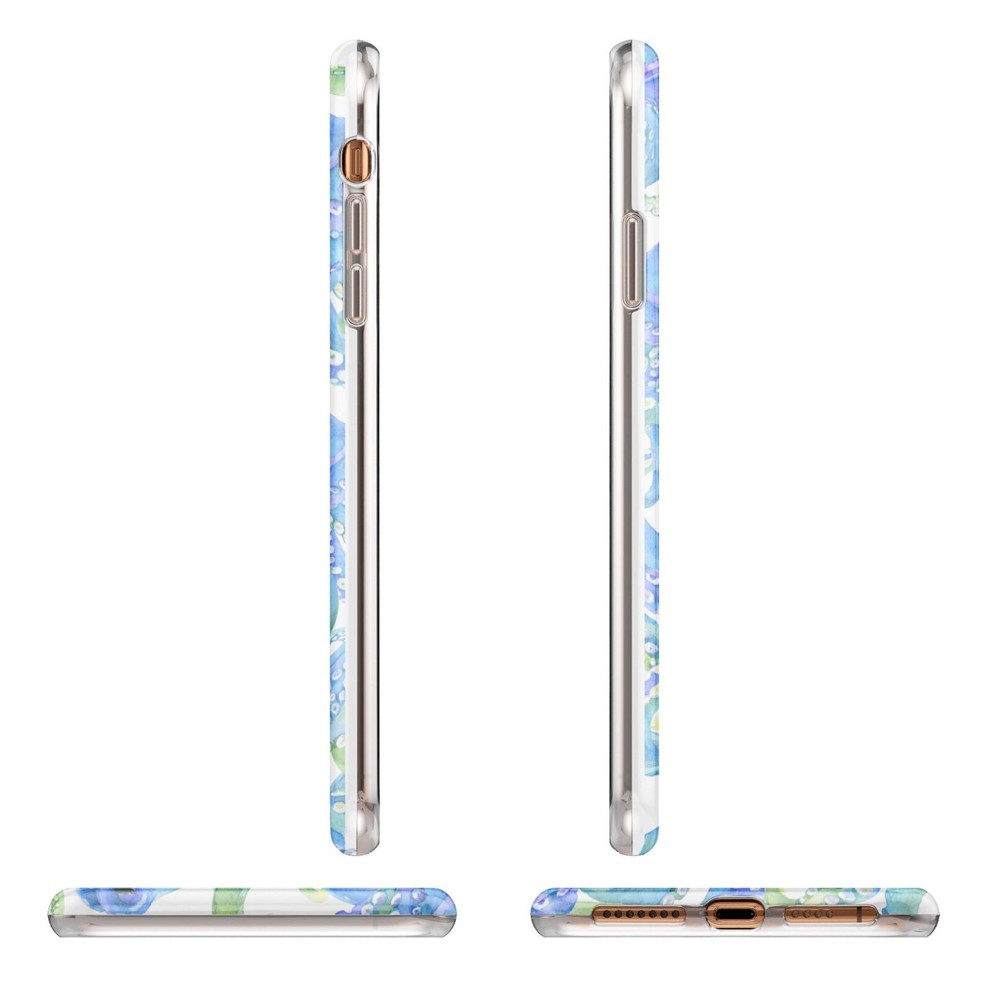 Octopus iPhone 11 Pro Max 3D Tough Case Angle Images