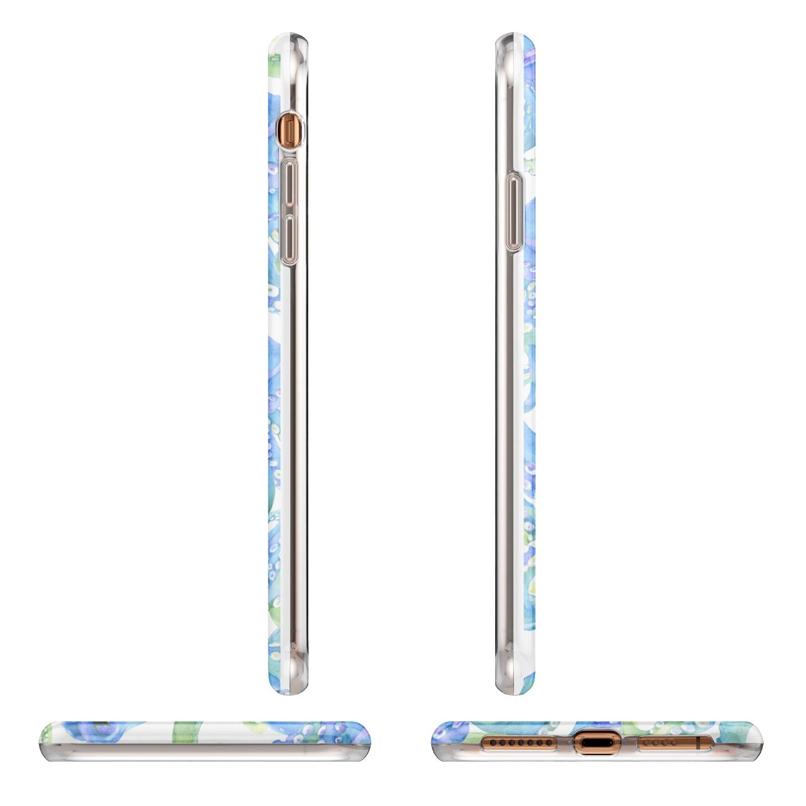 Octopus iPhone 11 Pro Max 3D Tough Case Angle Images