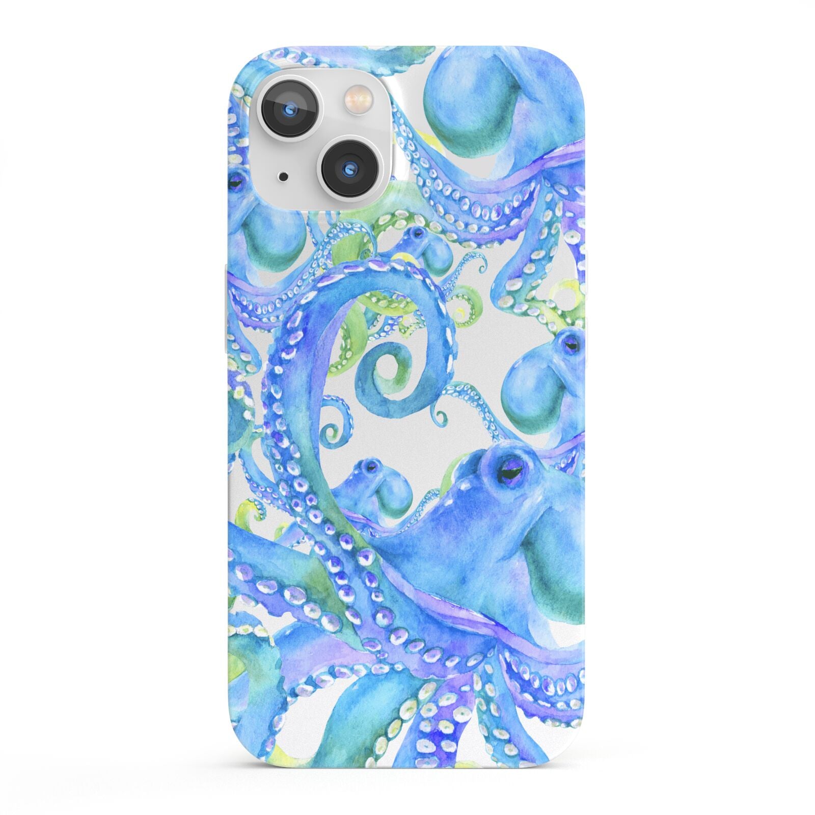 Octopus iPhone 13 Full Wrap 3D Snap Case