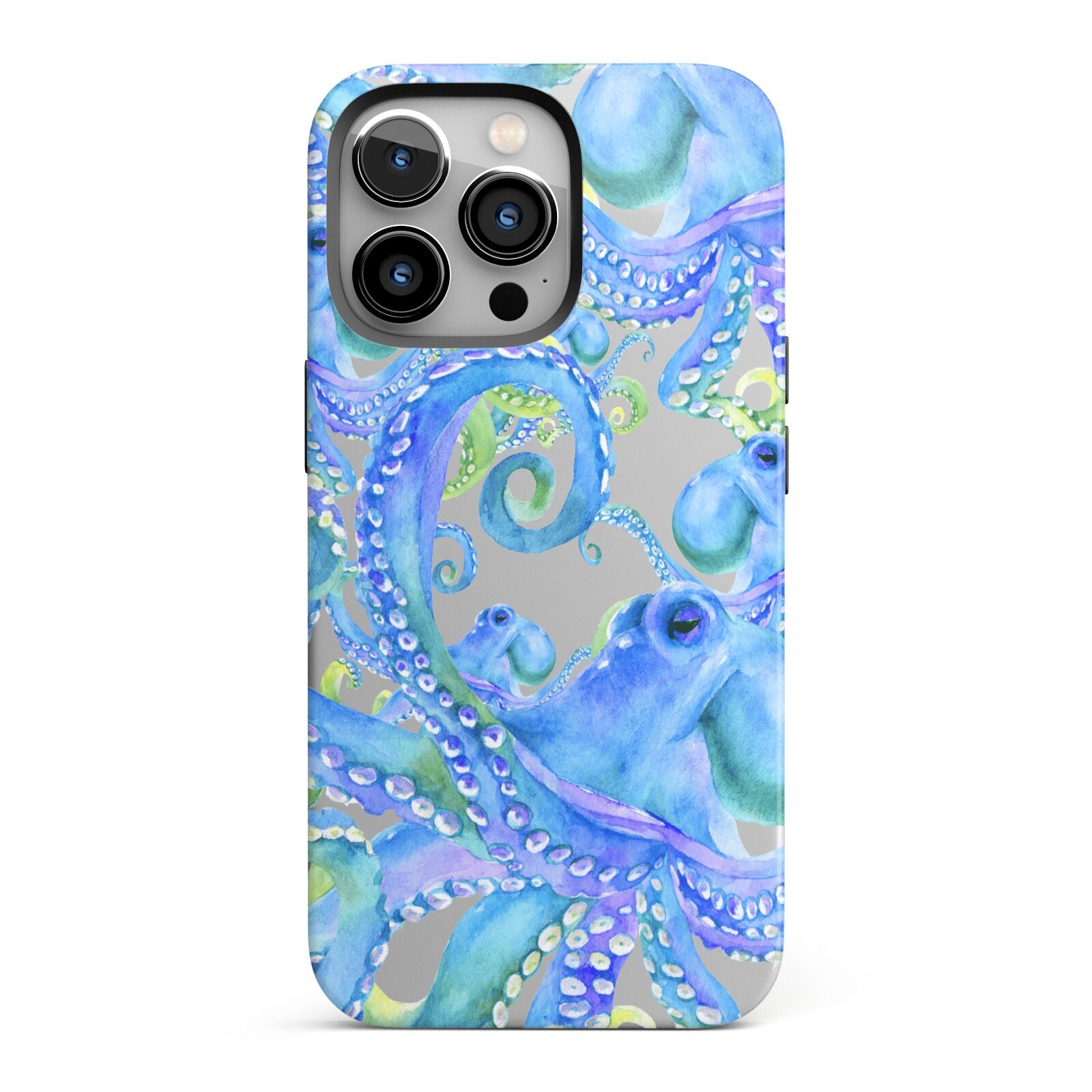 Octopus iPhone 13 Pro Full Wrap 3D Tough Case