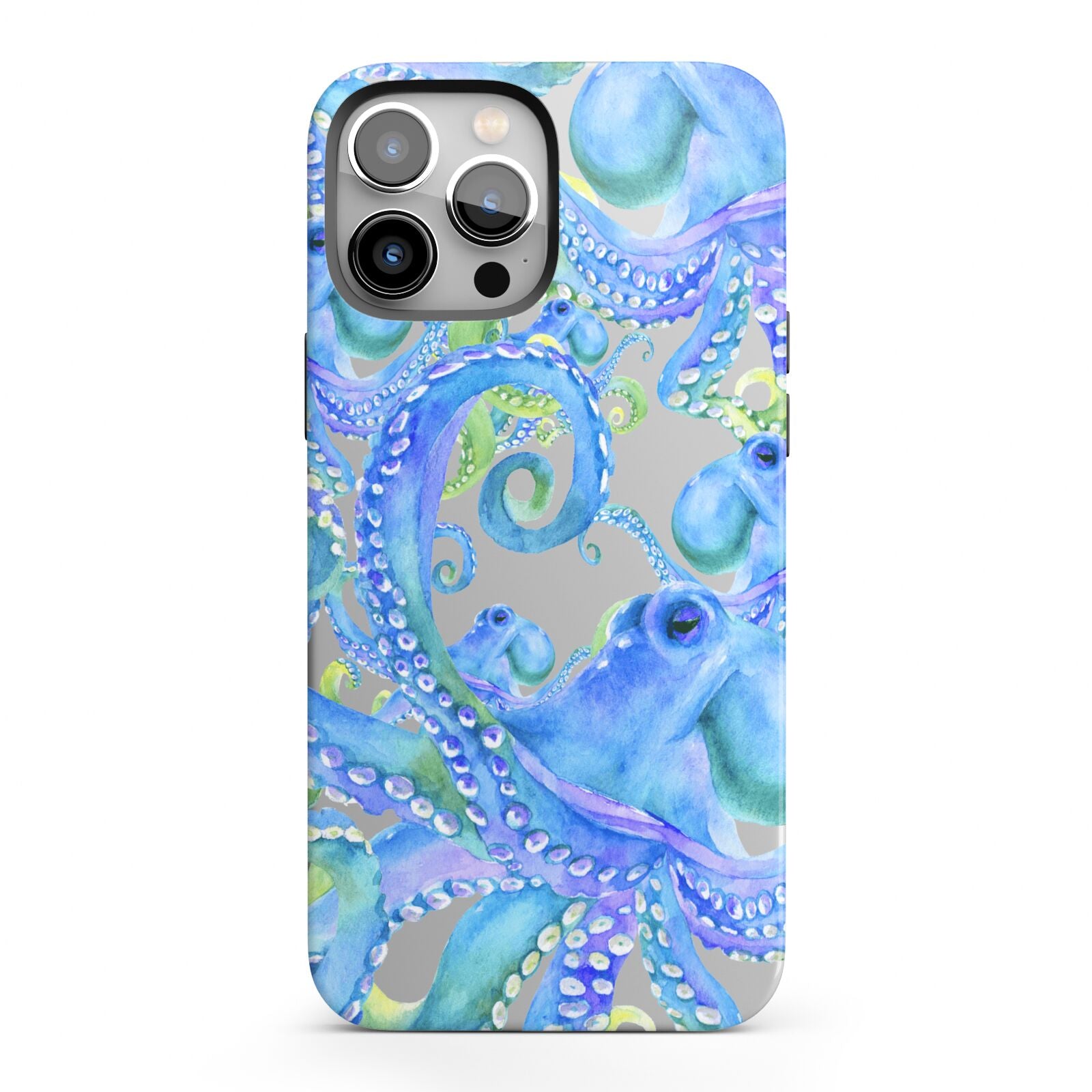 Octopus iPhone 13 Pro Max Full Wrap 3D Tough Case